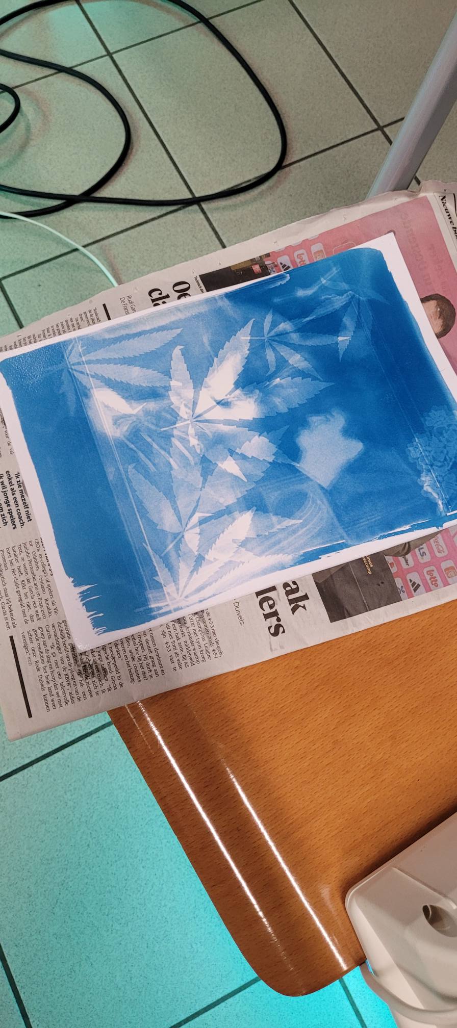 Mixed media experimentele fotografie