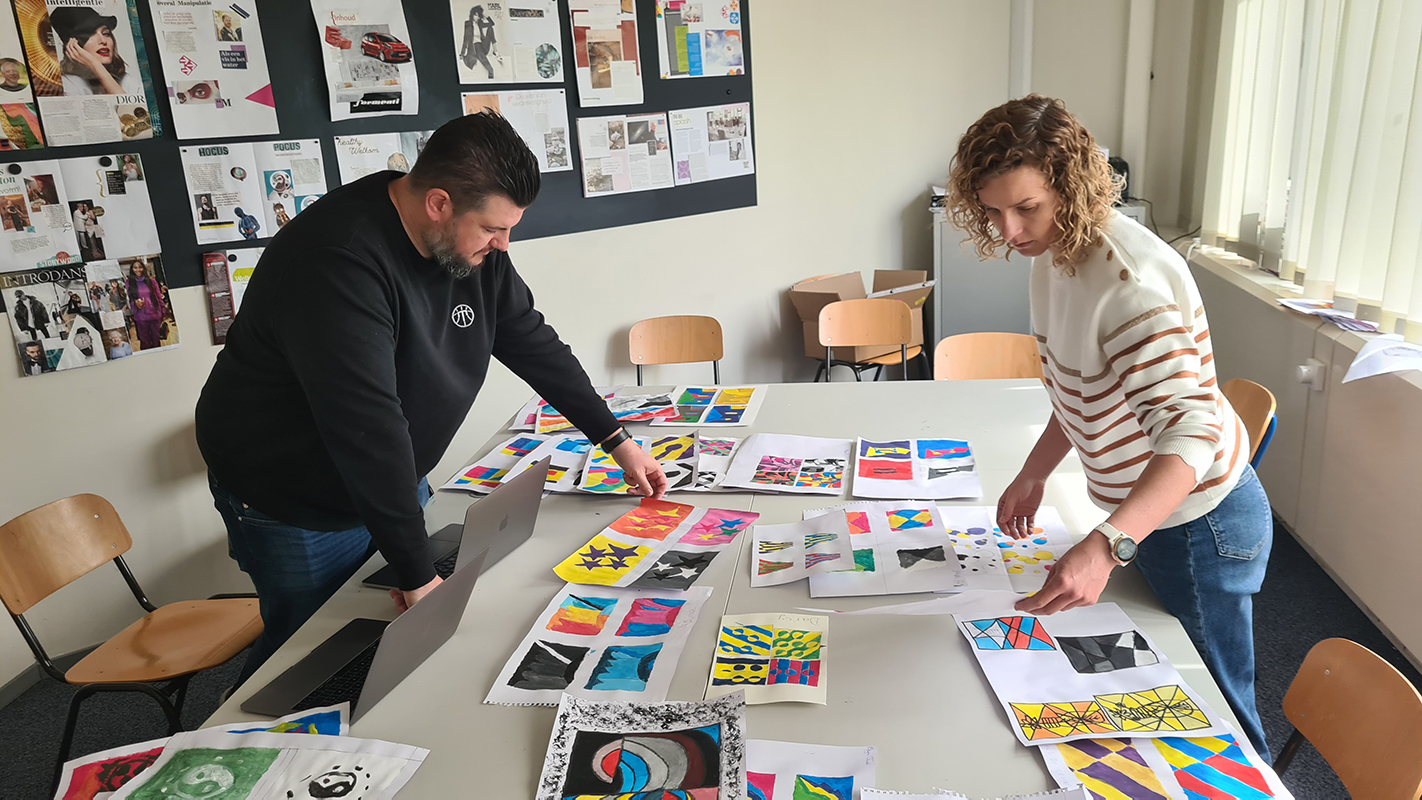Portfolio en ontwerpwerk van grafisch medewerker