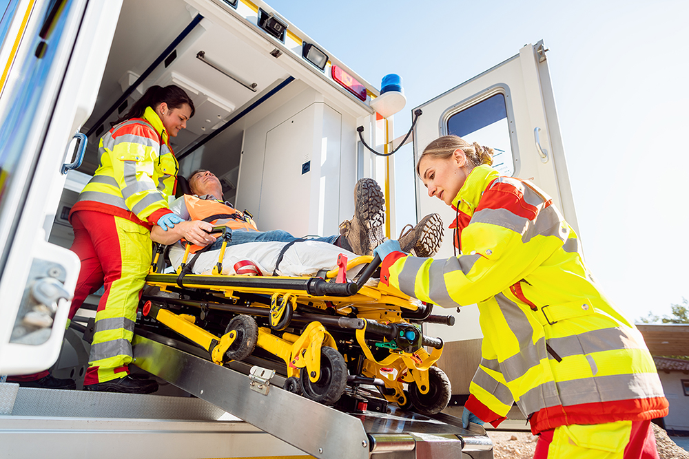 Ambulancier patiëntenvervoer