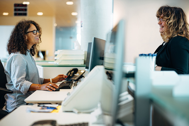 Cursisten in opleiding ICT en administratie