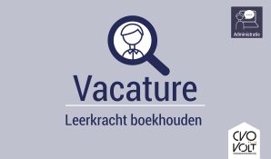 Leerkracht boekhouden? Wij hebben nog een plaatsje in ons team!