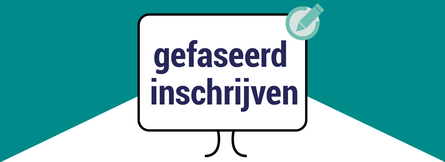 Gefaseerd inschrijven voor het tweede semester bij CVO Volt